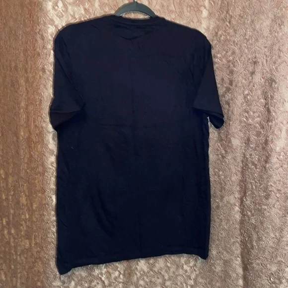 NWT Michael Kors Black & Blue Short Sleeve Tee.  Size Small - Picture 2 of 5
